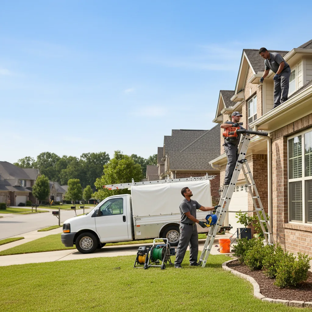 Home Gutter Service in Moore, OK near me